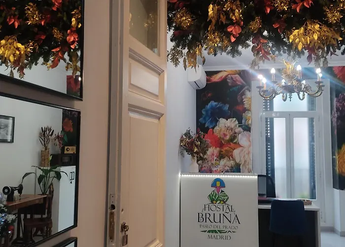 Hostal Bruña Paseo del Prado Madrid